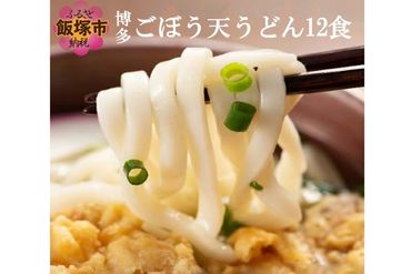 博多ごぼう天うどん 12食セット[簡易梱包でお届け]