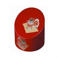 竹形文鎮 朱 こま犬 ［YG527］ 303446_CC525