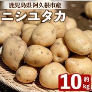 じゃがいも ニシユタカ(10kg) 国産 鹿児島県産 阿久根市産 じゃがいも ジャガイモ 芋 ポテト にしゆたか 野菜 期間限定 数量限定 ポテトサラダ コロッケ 常温 常温配送 【慶越農園】akn107-10