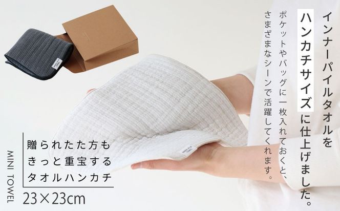 TST0004 【高島屋選定品】SHINTO TOWEL インナーパイル INNER PILE mini Present Packageセット 計3枚