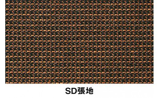 イトーキ『バーテブラ03』4本脚 回転座面 木製脚 SD張地：ディープオレンジ（KG-899SD-T1D9CF）【EI125W】