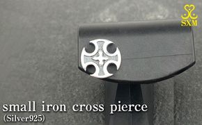 small iron cross pierce