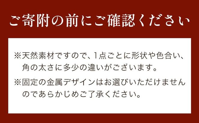 天然・鹿の角アクセサリー用パーツ 【配送不可地域あり】(離島