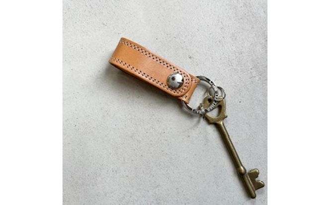 革小物 キーホルダー（ナチュラル）レザー製品 革製品　LC00022