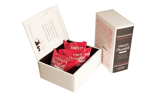 菓子工房フラノデリス ハートショコラ( お菓子 スイーツ デザート お祝い おやつ 贈り物 ギフト 甘い 手作り 北海道 道産 富良野 ふらの )