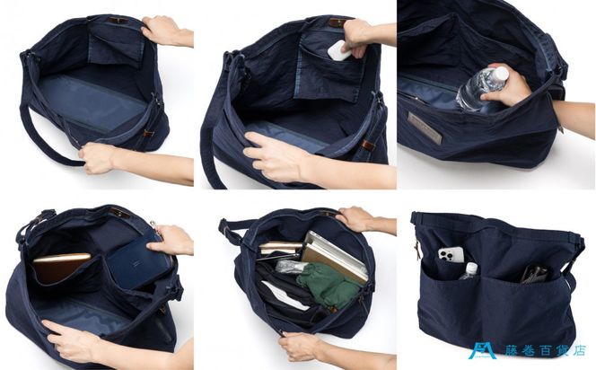 KONBU(R)ナイロン 2WAYバッグ BAGGY PORT 藤巻百貨店限定モデル  鞄 ショルダー バッグ 手提げ ファッション 172111_DA004