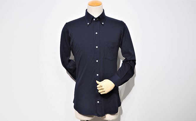 丸和繊維工業 INDUSTYLE TOKYO 動体裁断 シャツ ネイビー ファッション 「すみだモダン」 