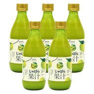 V6227_じゃばら果汁 360ml×5本 100％ストレート果汁 邪払 ジャバラ じゃばら 果汁 北山村 / 紀伊国屋文左衛門本舗