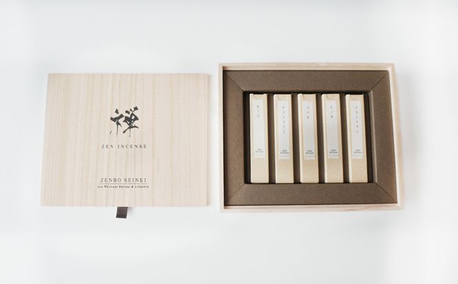 心地（Kokochi）【セージ・ティーツリー・ツバキ・ヒノキ・イランイラン】　[線香 お供え お香 人気 インセンス アロマ 墓参り 仏具]