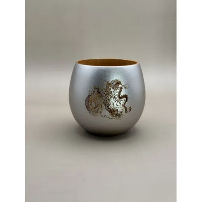 コーヒーカップ 金龍・銀龍  2個セット（桐箱入り）［NF116］ 303446_CU90051