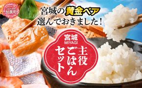 宮城主役ごはんセットA【銀鮭（600g×2）×金芽米（5kg）】 | kami-w-sk-a