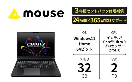 y쌧юRszRTX 5080 Laptop  m[gp\R Vi 16C` WQUXGA CoreUltra9 275HX  32GB e SSD 2TB 3Nۏ }EXRs[^[ DAIV N6 Windows11 m[gPC p\R NGC^[ ҏW Q[~O ^ y 쌧 юRs Y y1700z