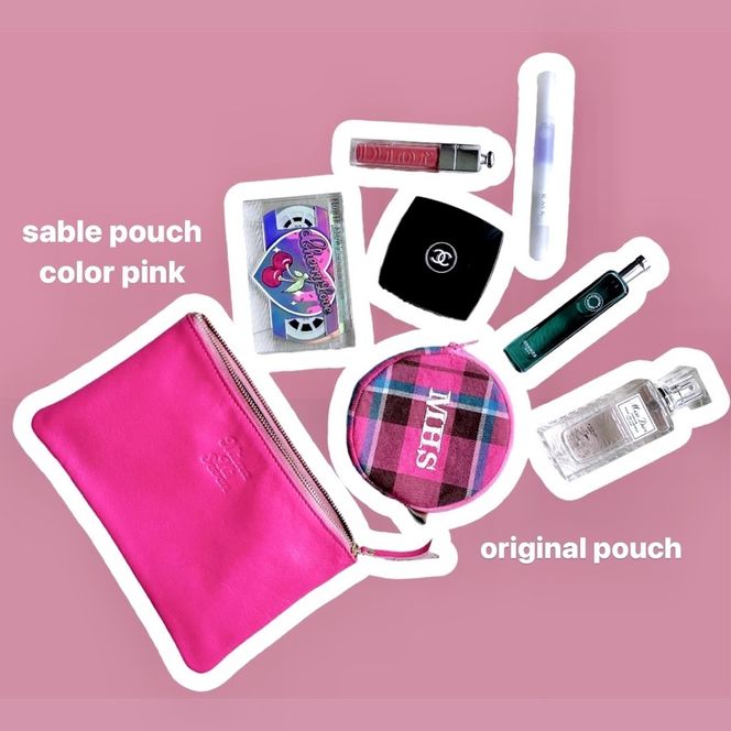 Sable pouch（pink）