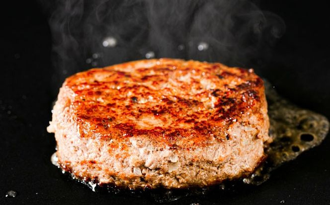 博多和牛 ハンバーグ 100g×6個 糸島市 / 幸栄物産 牛肉 黒毛和牛[ABH050]