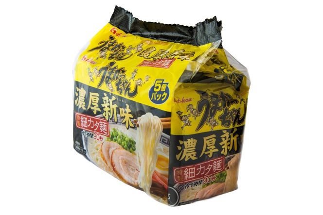 インスタントラーメン うまかっちゃん 濃厚新味 5食パック 6セット 計 30食 [地域商社ふるさぽ 福岡県 筑紫野市 21761455] ラーメン 博多ラーメン インスタント とんこつ 即席ラーメン 袋麺 まとめ買い ラーメン詰め合わせ