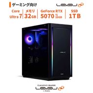 パソコン工房 4年間物損保証 ミドルタワーゲーミングPC Core Ultra 7/5070 Ti/No.362 322032_EE081