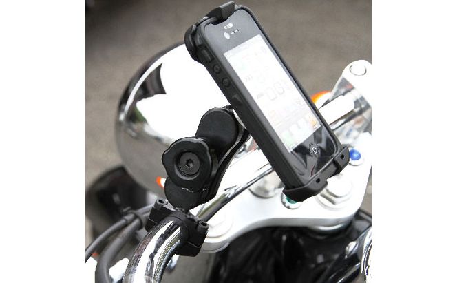 マルチマウントベースφ25　φ25.4ハンドル用 汎用クランプ NAVI-MS-HN-254B25 雑貨 日用品