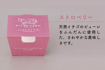 佐賀脊振高原ミルン牧場のアイスクリーム48個セット【手作り 濃厚 生乳 ミルク バニラ 抹茶 チョコ ストロベリー ラムレーズン】(H102124)