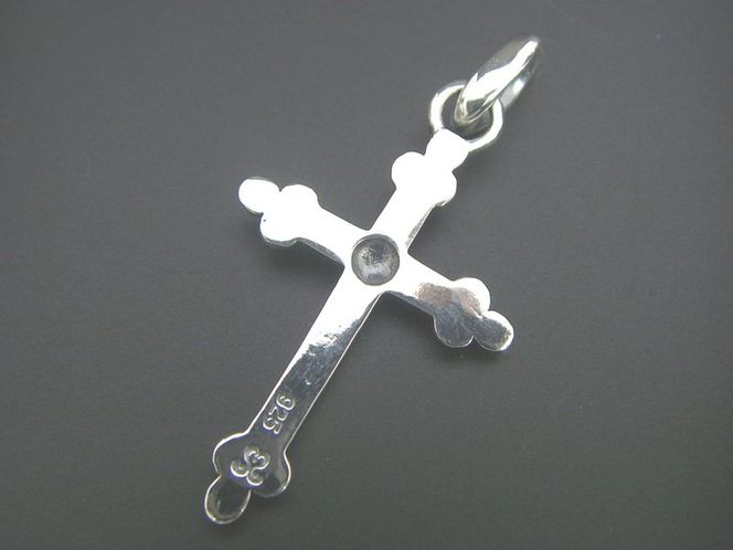 Grape cross pendant グレープ クロス ペンダント ｜ シルバー アクセサリー 十字架 モチーフ 925 ペンダントトップ ネックレス チャーム ジュエリー アクセ ファッション ハンドメイド 人気 シンプル ギフト プレゼント 年末年始 お中元 お歳暮 内祝い 快気祝い