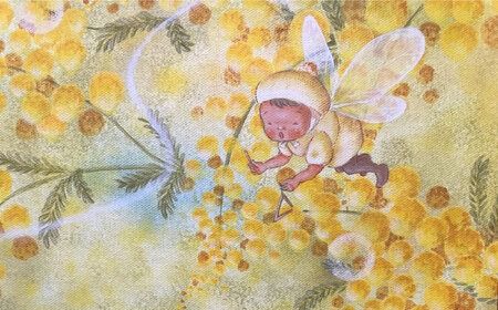 絵画「幸せの音楽会」 糸島市 / 工房はーべすと アート インテリア[AYA053] 絵画 絵 額縁 インテリア 内装 パステル イラスト アート