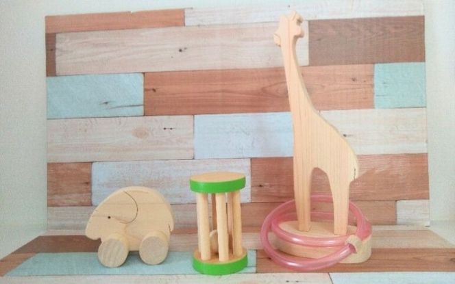 知育玩具 こだわりから生まれた木のおもちゃ セットB atre0002