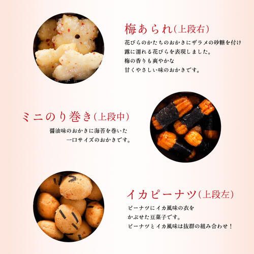 【京・月待庵】おかき箱 1段｜京都 老舗 駄菓子 人気セット［ あられ 金平糖 クッキー 可愛い おすすめ お菓子 和菓子 ギフト プレゼント 贈答 お取り寄せ 送料無料］ 261009_B-PK04VC02