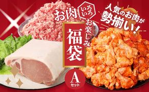 福袋 木城町 お肉いろいろお楽しみセットA K16_0069_3