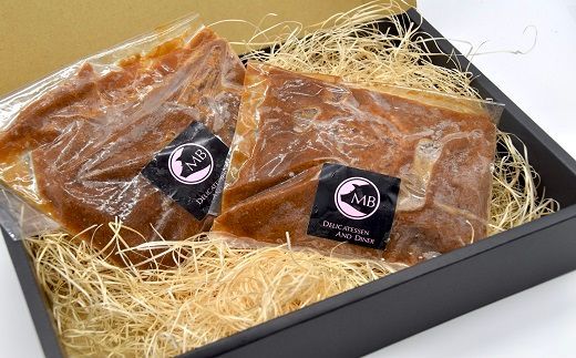 【1.6-27】松阪豚 すじ カレー 3個 & デミグラス ハンバーグ 2個 松阪豚専門店 まつぶた ふるさと納税 豚肉 ポーク ぶた肉 BBQ バーベキュー キャンプ ハンバーガー 三重 松阪 肉