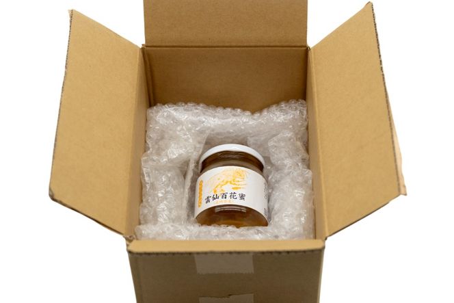 AJ443 はちみつ 国産 百花蜜 250g 1個 日本ミツバチ 純粋 100% [ 安中梅林を育てる会 蜂蜜 ハチミツ 非加熱 無添加 長崎県 島原市 ]