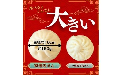 特選肉まん 150g 9個セット｜肉まん 豚まん 中華まん 豚肉 北海道産 国産 滝川 小分け 個包装 簡単調理 レンジ レンチン 電子レンジ 時短 冷凍 ギフト 贈答 惣菜  点心 飲茶 冷凍 おやつ 軽食