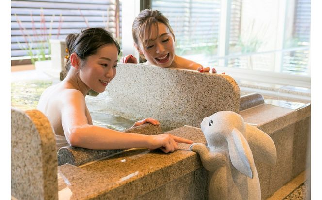 【お宿　月夜のうさぎ（共立リゾート）】平休日1泊2食付 ペア宿泊券《和洋ツイン》 322032_FG001