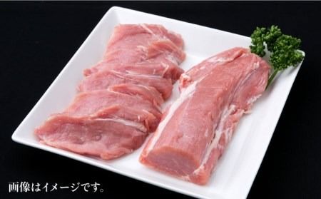 【全3回定期便】糸島豚 ヒレ肉 ブロック 1kg （1本350g前後×3本）《糸島》【糸島ミートデリ工房】 [ACA233]