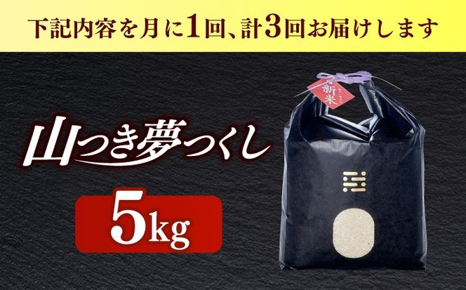 【全3回定期便】農薬 を使わずに育てた 山つき   夢つくし 5kg【築上町】 / itoshimacco / 株式会社やました[ABEX014]