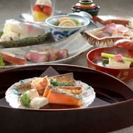 グランドニッコー淡路　日本料理“あわみ”ペアディナー券  地産地消会席  淡路島の恵み ディナー（２名様１組）