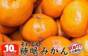 ［先行予約］訳あり それでも 熟成みかん 箱込10kg ( 内容量 9.2kg ) サイズミックス Ｂ品 有田みかん 和歌山県産 産地直送 家庭用 【みかんの会】 	AX343