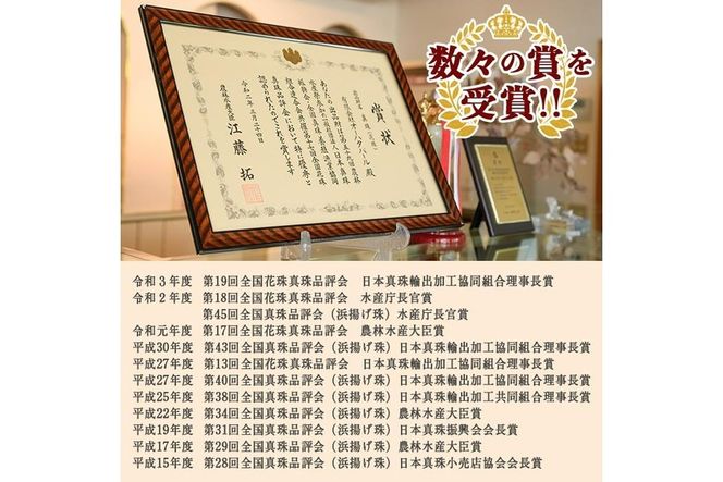 アコヤ真珠 ネックレスC (5.5mm珠・チェーン40cm) 真珠 パール ネックレス フォーマル パーティー 結婚式 冠婚葬祭 大分県 佐伯市【AF38】【(有)オーハタパール】