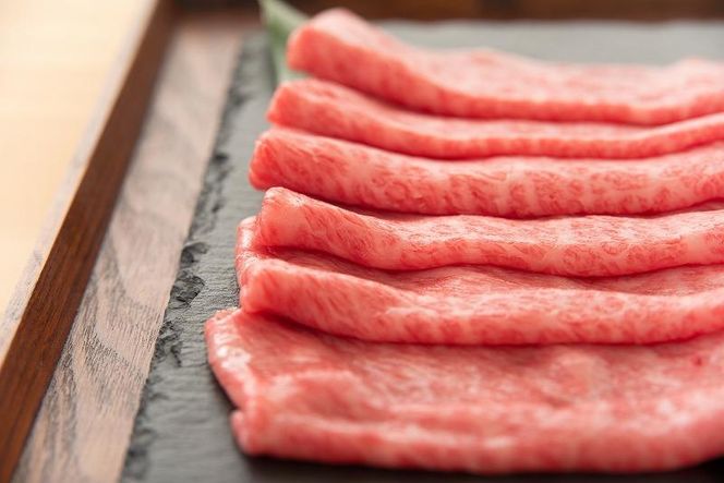 鳥取和牛 上ローススライス（すき焼き・しゃぶしゃぶ・鍋用） 約500g 312011_CV002