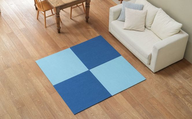 【4枚セット ミックス】安心安全なおしゃれインテリア “Tammy Mat” ファブリック畳 撥水加工 消臭 抗菌 抗ウイルス 赤ちゃん 子供 ペット マット H171-016