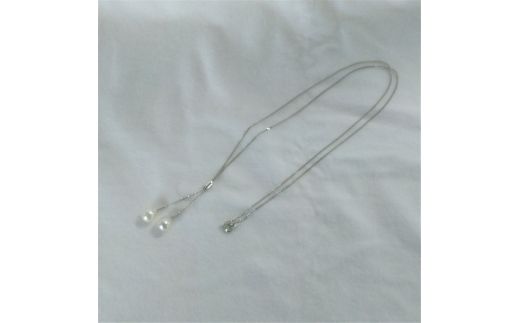 10-44伊勢志摩あこや本真珠ネックレス・ナチュラル(スライド)