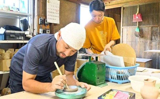 海の京都 陶芸体験 チケット 手びねりorろくろコース選択可 AIKACRAFT【2名様～】ギフト 陶器 体験 手作り 思い出 食器 皿 器 日本製 焼き物 京都