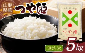【9月後半発送】令和7年度 山形県産 つや姫 5kg 無洗米 精米 白米 ご飯 ごはん 国産 ブランド米 つやひめ 節水 節水 時短 冷めてもおいしい お取り寄せ 食品 山形県 西川町 月山  FYN2-502