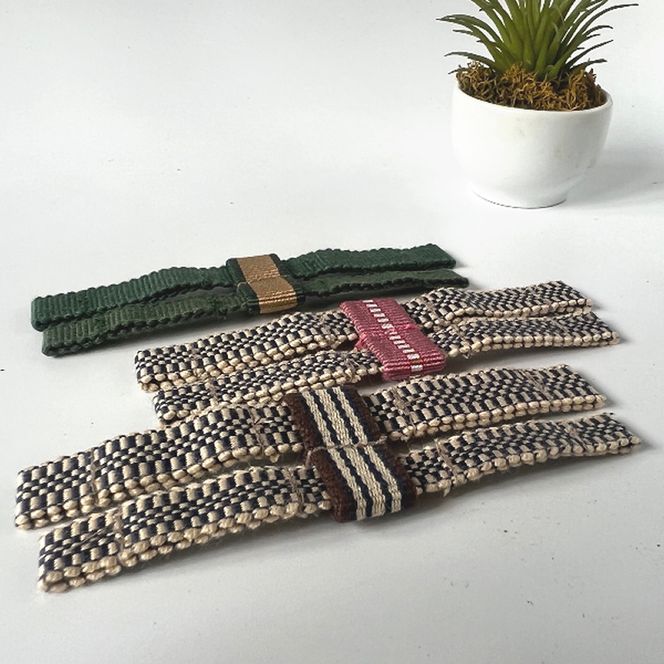 リガチャ【SANADA】 クラリネット用 ［195S13］ リガチャ SANADA 選べる デザイン 市松 茶 ピンク 緑 緑茶 マウスピース チタンリング クラリネット 音質向上 音質改善 耐久性 着せ替え可能 洗濯可能 洗える 紐 ボルトナット 楽器アクセサリー 楽器パーツ 愛知県 小牧市 送料無料