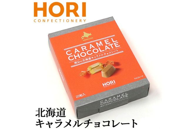 チョコレート 北海道キャラメルチョコレート 20粒入 1箱 [砂川ハイウェイオアシス観光 北海道 砂川市 12260827] チョコレート菓子 チョコ 菓子 お菓子 個包装 ばらまき スイーツ
