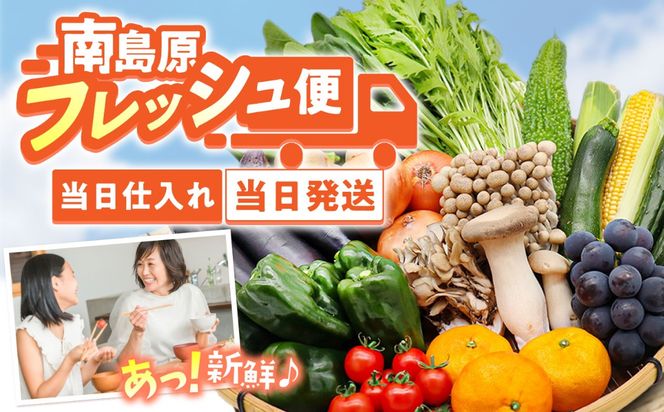 【12回定期便】豪華！野菜 セット 15品目以上 12回 定期便 / 野菜 フルーツ きのこ 詰め合わせ 南島原市 / 吉岡青果 [SCZ019]