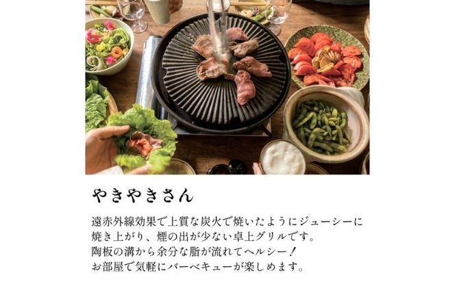 伊賀焼 微煙陶炉 やきやきさん小 ngtn0031