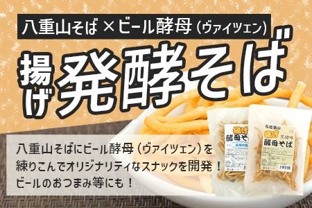 最南端のクラフトビール＆石垣島の揚げ酵母そば おつまみセット　V-28