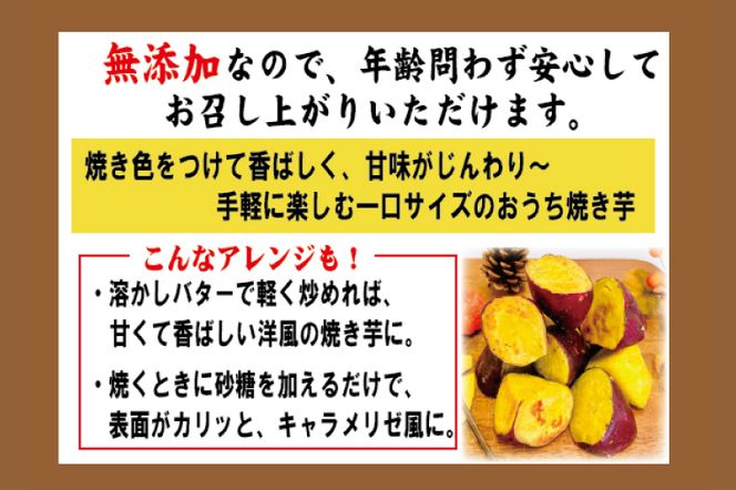 黄金コロコロ焼き芋 「鹿嶋産 紅あずま使用 焼き芋 2kg（500g×4袋）」 冷凍 焼き芋 さつまいも 紅あずま 芋 お菓子 おやつ 一口サイズ スイーツ 鹿嶋市 茨城県 (KK-16）