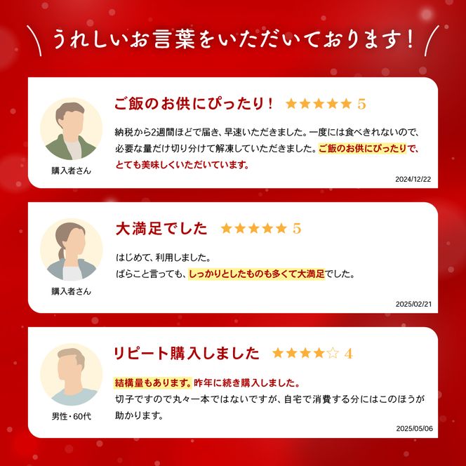 明太子 〈11月配送〉訳あり 辛子明太子 500g バラ子 切れ子R002-002-m11