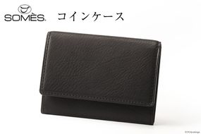 SOMES 財布 コインケース 革 PI-28 (ブラック) [ソメスサドル 北海道 砂川市 12260647-a] ソメス メンズ レディース 小銭入れ サイフ さいふ 本革 革製品 レザー カーフレザー 黒