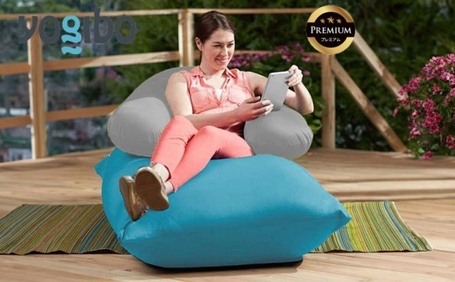 Yogibo Zoola Support Premium（ヨギボー ズーラ サポート プレミアム）＜ストーン＞【ビーズクッション ビーズ 座椅子 椅子 クッション ビーズソファー ビーズソファ 新生活 プレゼント インテリア 家具 ベッド ゲーム】-[G796-6]